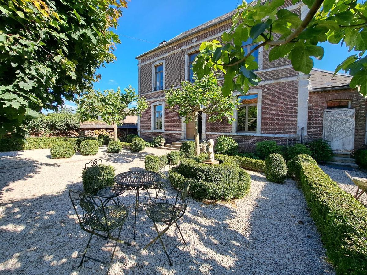 Maison De Vacances A La Campagne Avec Piscine "Maison Simon" Aubencheul-aux-Bois Exterior foto